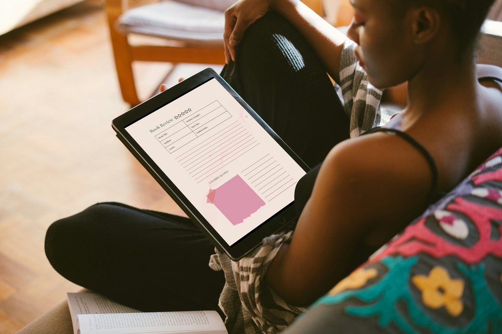 Digital reading journal for book lovers