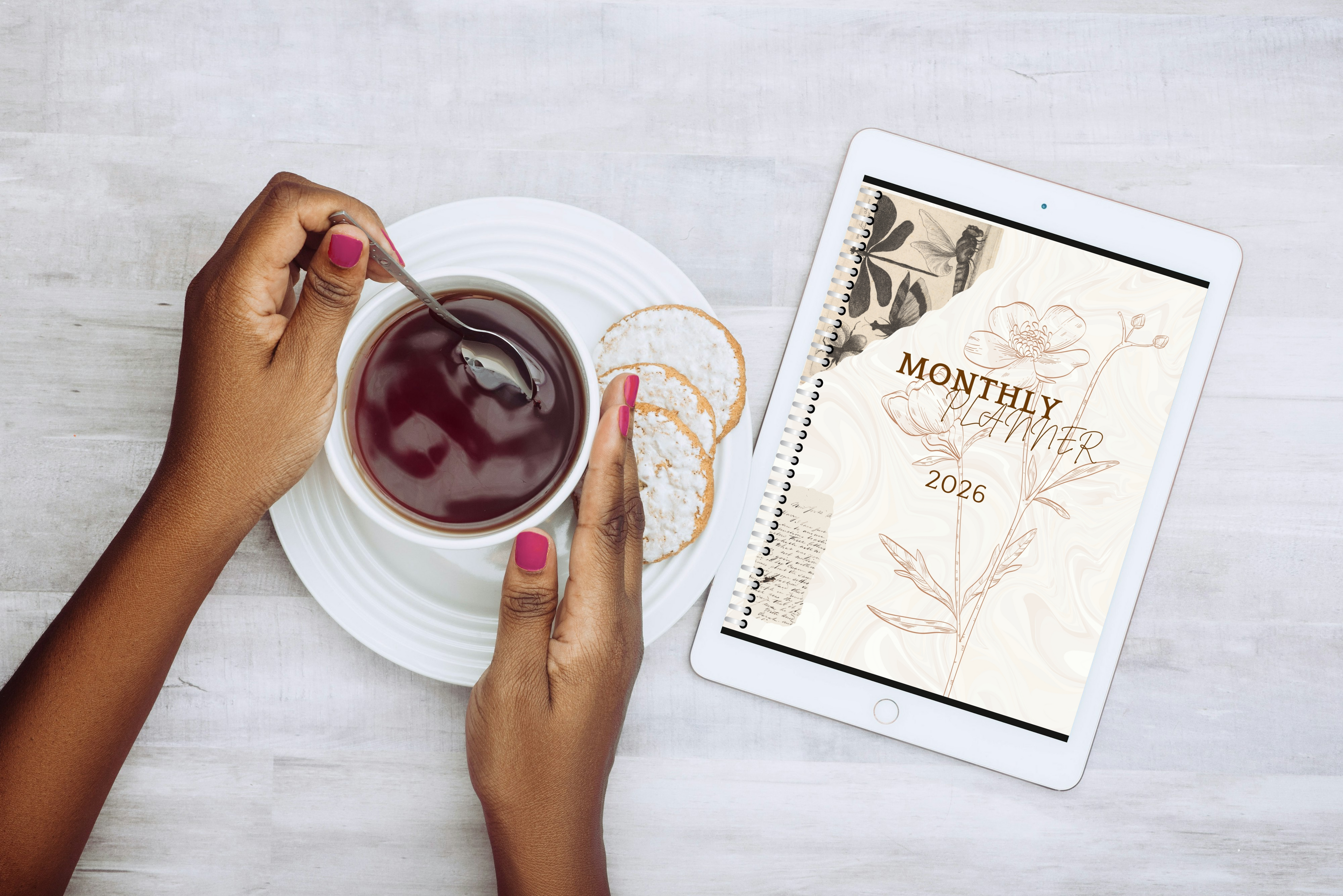 Digital Monthly Planner 2026