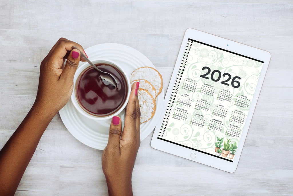 Digital planner 2026 for daily organization and goal tracking