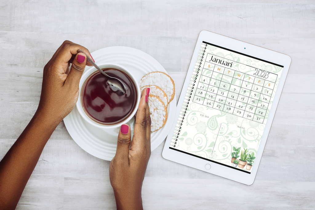 Digital planner 2026 for daily organization and goal tracking
