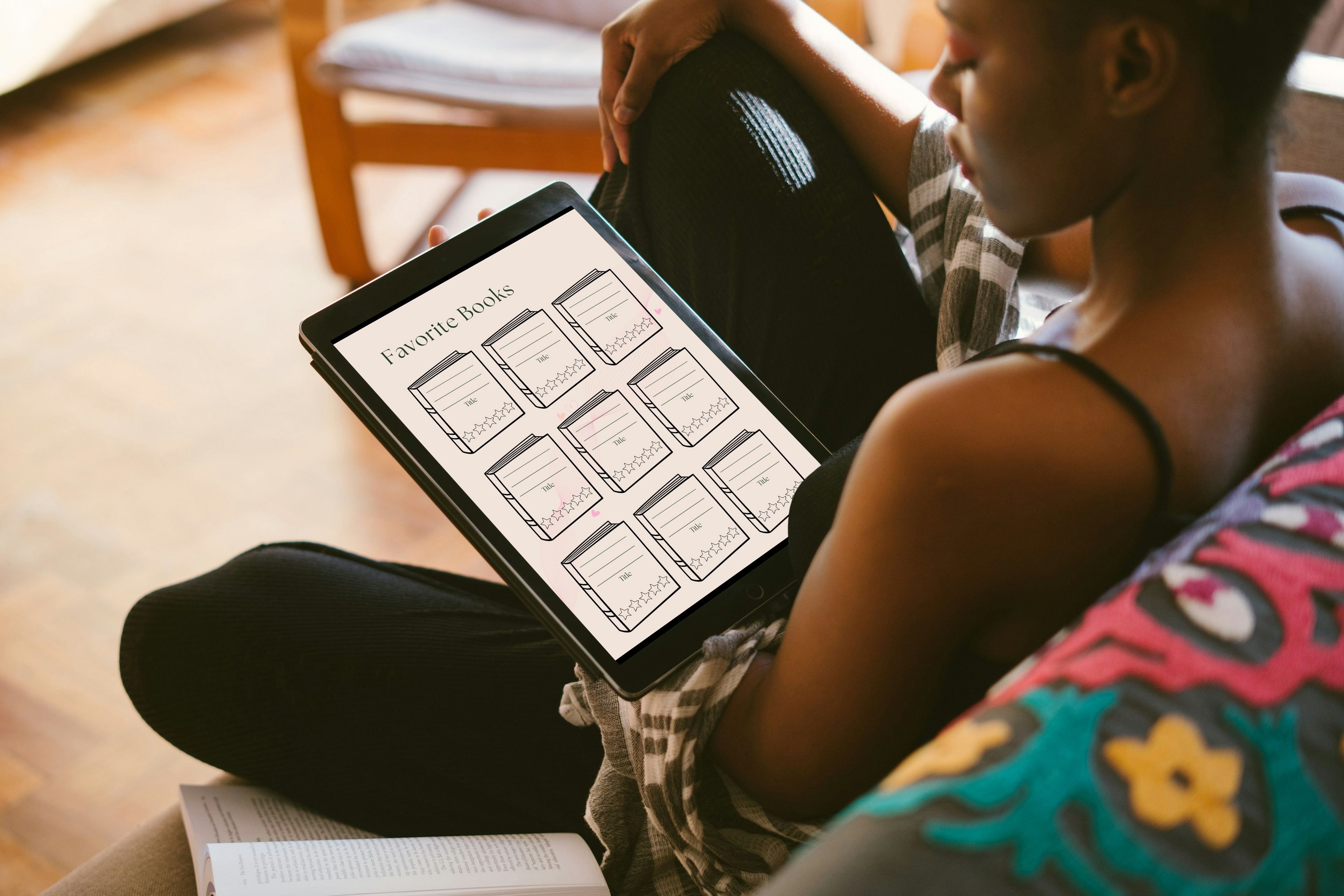 Digital reading journal for book lovers