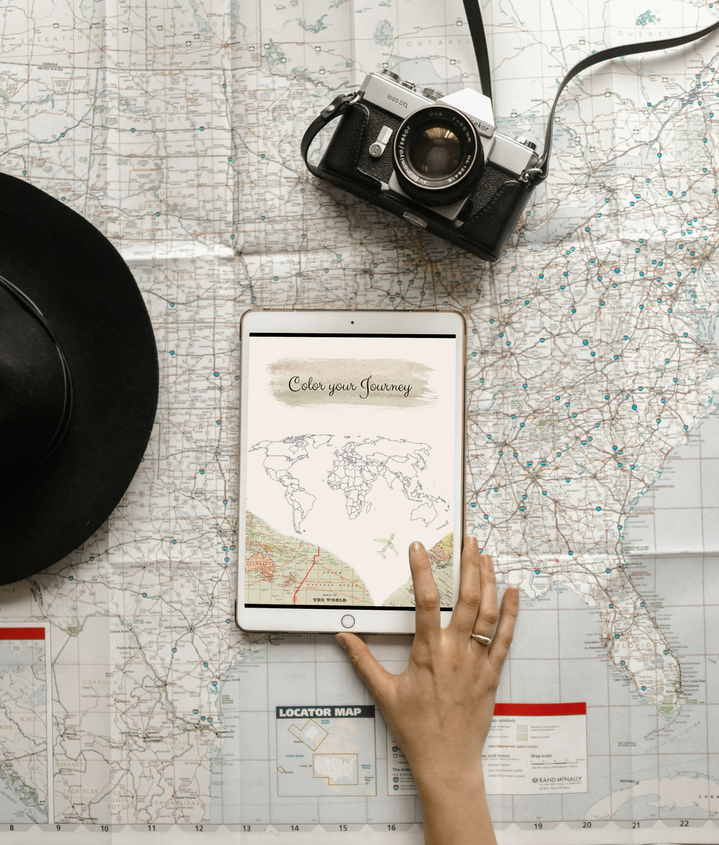 Digital travel journal for travel planning